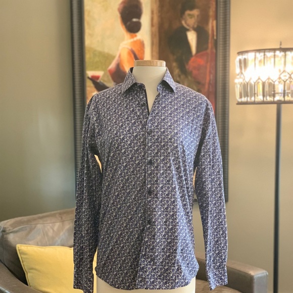 JARED LANG Young Men’s Cotton Button Down Medium - Picture 5 of 6